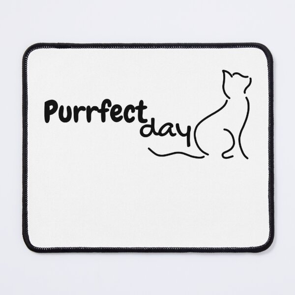 Item preview, Purrfect Day – Cute Cat Lovers Quote designed and sold by Xulat.
