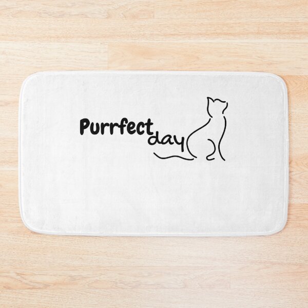 Item preview, Purrfect Day – Cute Cat Lovers Quote designed and sold by Xulat.