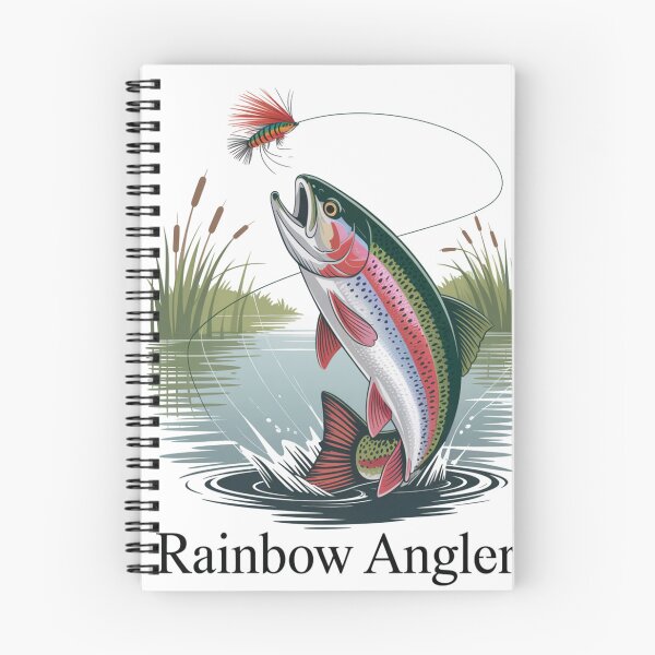Item preview, Brown Trout Stream Run – Trucha Marrón en Corriente de Río designed and sold by FusiTink.