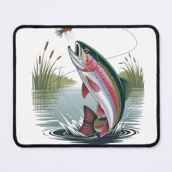Item preview, Brown Trout Stream Run – Brown Trout in a River Stream designed and sold by FusiTink.