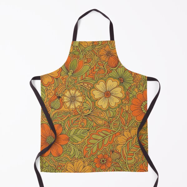 Item preview, Retro 70s Floral Pattern designed and sold by ColorVR.