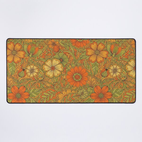 Item preview, Retro 70s Floral Pattern designed and sold by ColorVR.