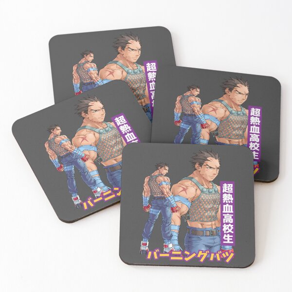 Item preview, Project Justice: Rival Schools 2 / Moero! Justice Gakuen /燃えろ!ジャスティス学園/Burning Batsu/バーニングバツ/超熱血高校生 designed and sold by JCBA.