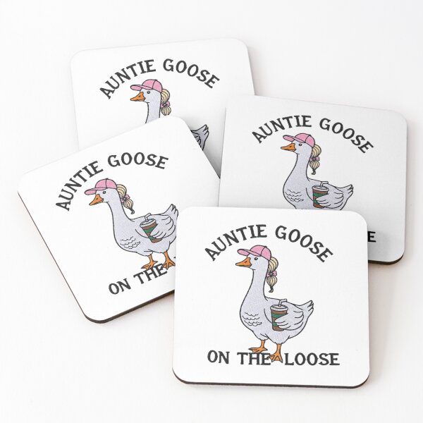 Item preview, Auntie Silly Goose Cool Aunts Club Funny Goose Lover Gift for Aunt New Pregnancy Announcement Tee designed and sold by MotivaChic.
