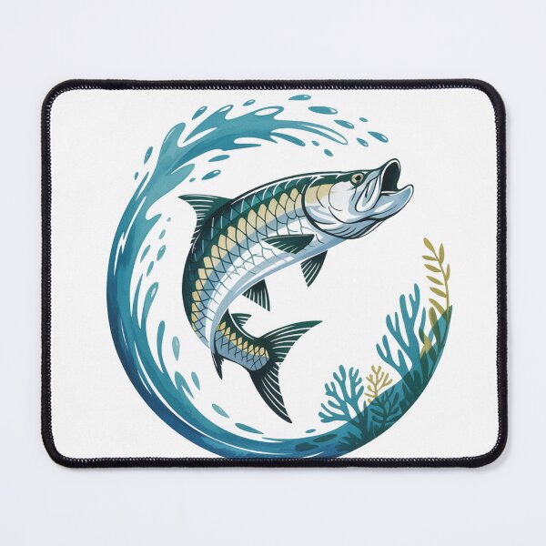 Item preview, Tarpon Sea Power – Tarpon Jumping in Tropical Waters designed and sold by FusiTink.