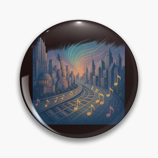 Item preview, Harmonic Metropolis – City of Music and Light designed and sold by Tadeusz1.
