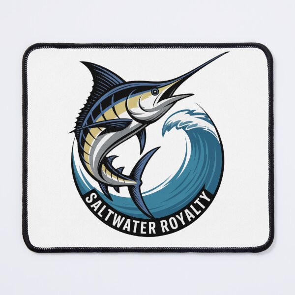 Item preview, Deep Blue Marlin – Blue Marlin Surfing the Waves designed and sold by FusiTink.
