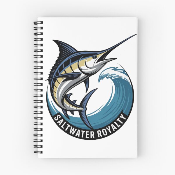 Item preview, Deep Blue Marlin – Blue Marlin Surfing the Waves designed and sold by FusiTink.