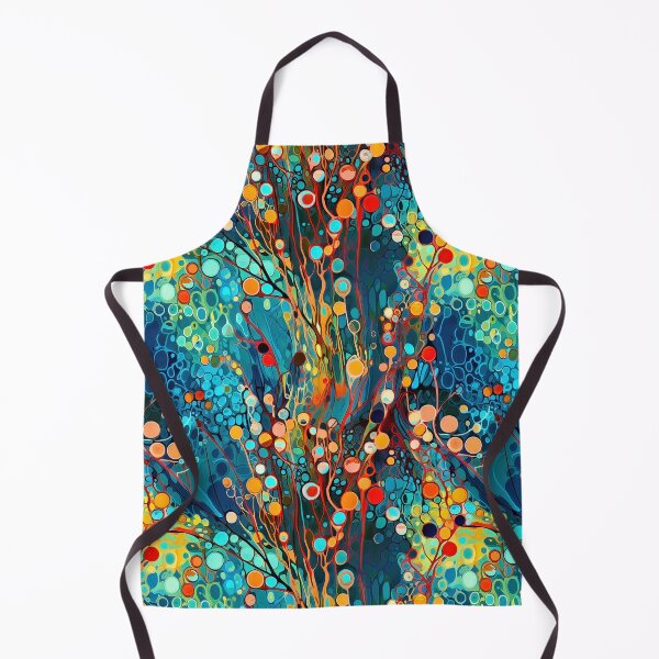 Item preview, Branching Life, Aquatic Dots and Lines Art designed and sold by helgekerler.