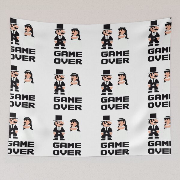Item preview, Married Game Over designed and sold by ClothingSimple.