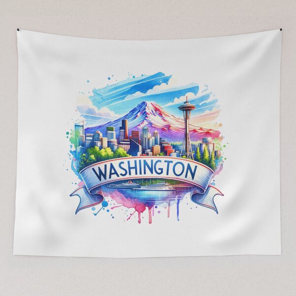 Item preview, I love Washington designed and sold by BLUEFOX05.