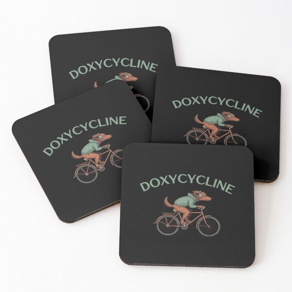 Item preview, Doxycycline Veterinary Tee Funny Pun Pharmacist Dachshund Cycling  designed and sold by MotivaChic.