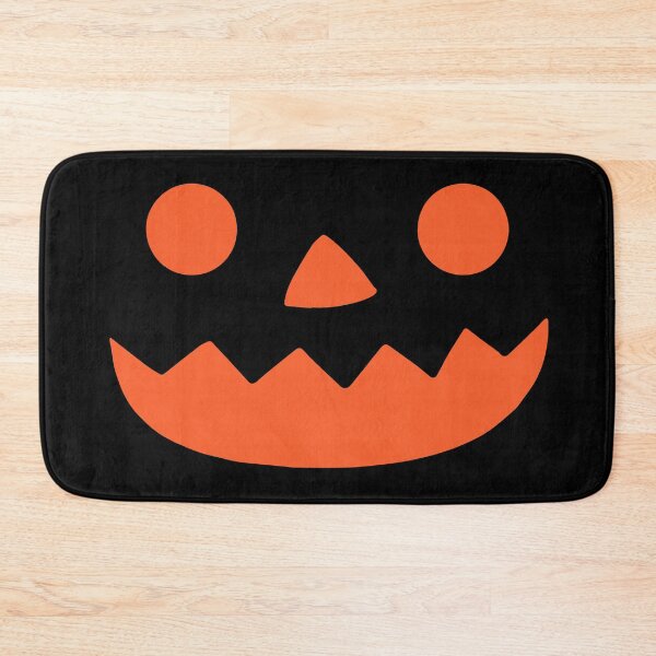 Item preview, Halloween Skull Smile – Hand-drawn Orange mild pumpkin Chill Face Kids Art designed and sold by YellowMagicJP.
