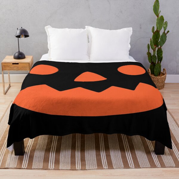 Item preview, Halloween Skull Smile – Hand-drawn Orange mild pumpkin Chill Face Kids Art designed and sold by YellowMagicJP.