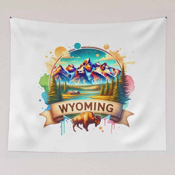 Item preview, I love Wyoming designed and sold by BLUEFOX05.