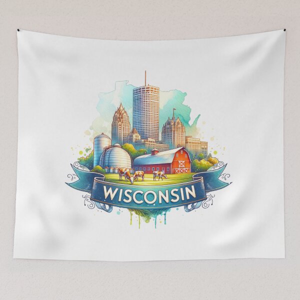 Item preview, I love Wisconsin designed and sold by BLUEFOX05.