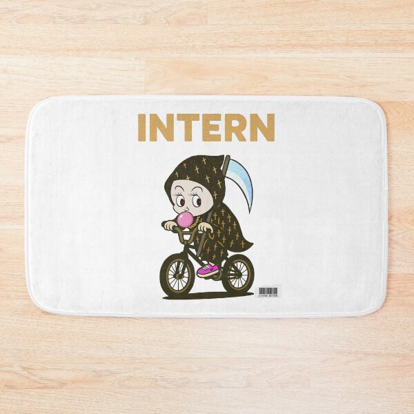 Item preview, Intern Grim Reaper　bubble gum!　street magazine style logo Gold font designed and sold by YellowMagicJP.