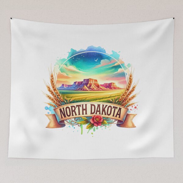 Item preview, I love North Dakota designed and sold by BLUEFOX05.