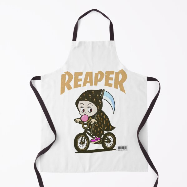 Item preview, Intern Grim Reaper bubble gum! street logo Gold font designed and sold by YellowMagicJP.