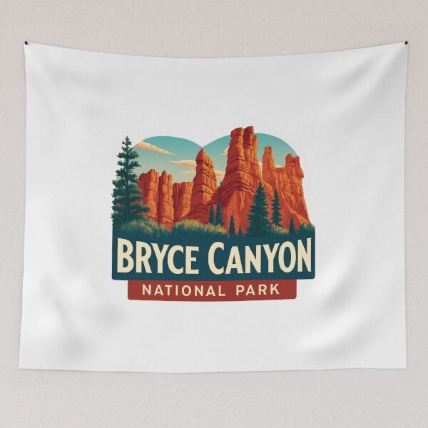 Item preview, Utah Bryce Canyon National Park Travel Art designed and sold by Blurbean.