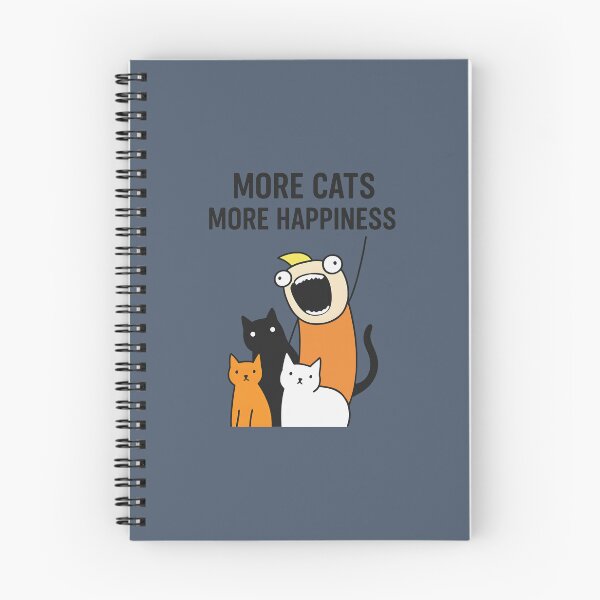 Item preview, More Cats More Happiness   designed and sold by HowToCanadian.