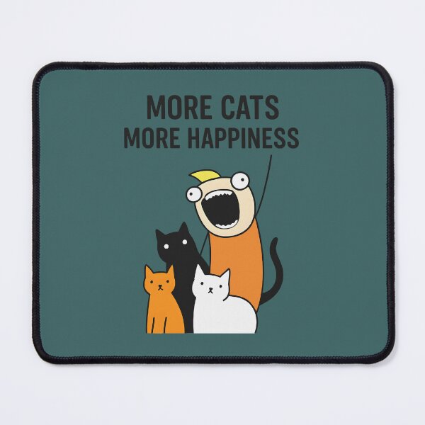 Item preview, More Cats More Happiness designed and sold by HowToCanadian.