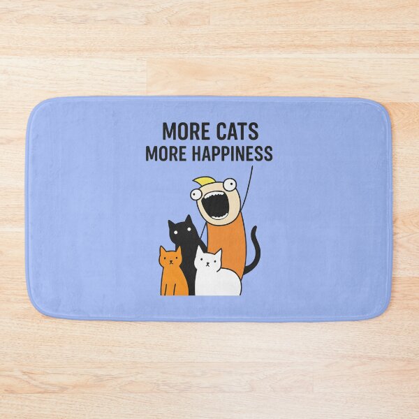 Item preview, More Cats More Happiness   designed and sold by HowToCanadian.