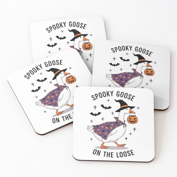 Item preview, Spooky Goose Halloween Witchy Silly Goose Lover Tee Girly Halloween Gift Trick or Treat Outfit designed and sold by MotivaChic.