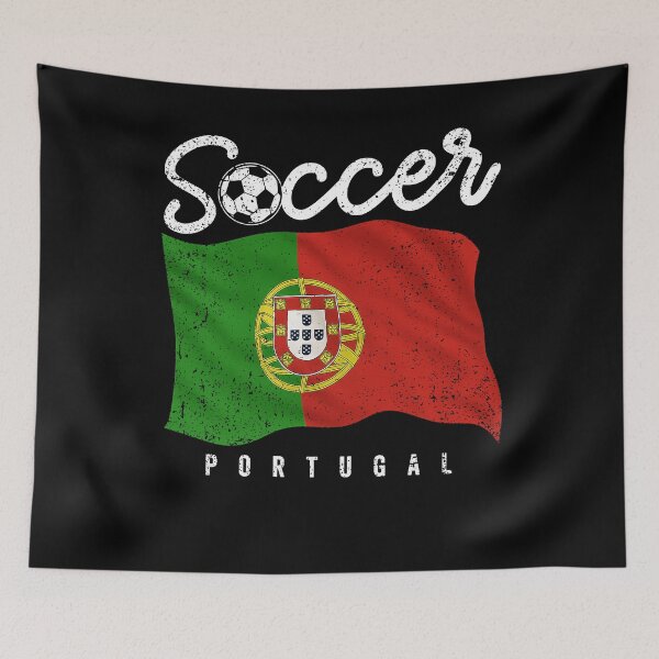 Item preview, SOCCER TEAMS BIG FLAG - PORTUGAL - Fans and Teams for Men and Women T-shirt designed and sold by wallsandpatts.