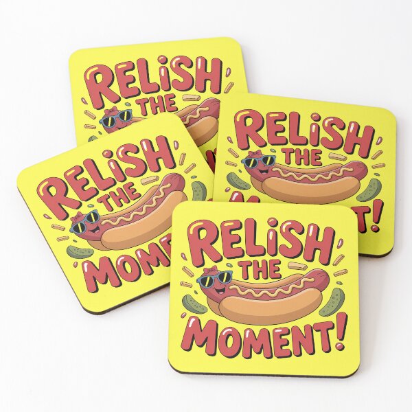 Item preview, Relish the Moment, Party Hot Dog designed and sold by EasyTees4u.