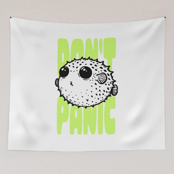 Item preview, Don't Panic designed and sold by goatboyjr.