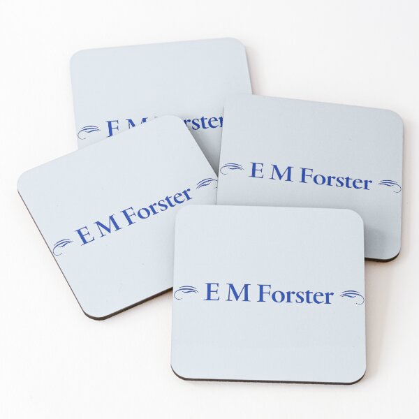 Item preview, E M Forster, English Author, Classic Literature designed and sold by CharlottePlaceArt.