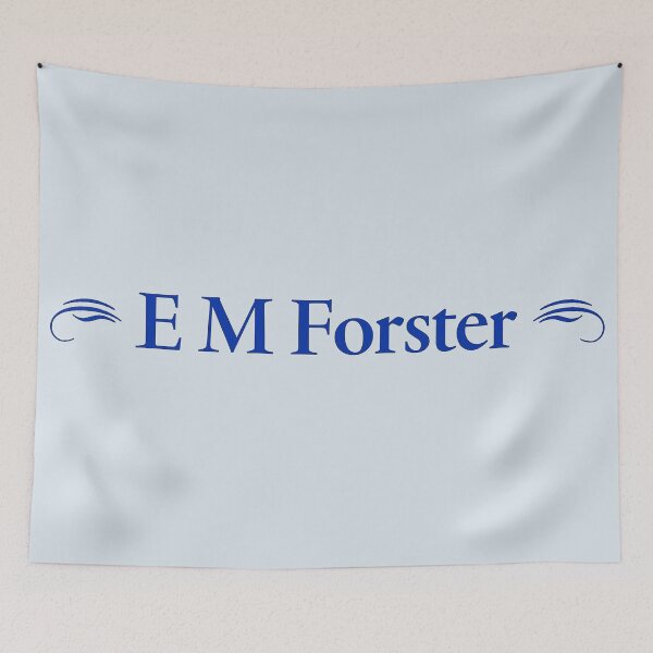 Item preview, E M Forster, English Author, Classic Literature designed and sold by CharlottePlaceArt.