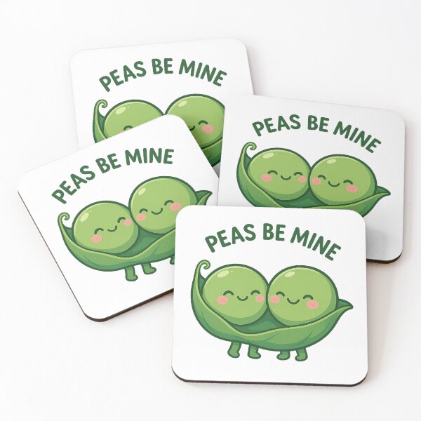 Item preview, Peas Be Mine designed and sold by Moons Studio.
