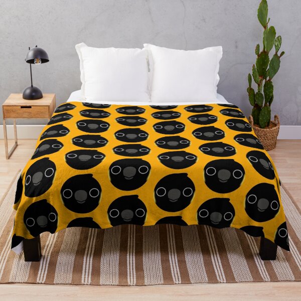 Item preview, The face of a Yellow-tailed black cockatoo designed and sold by INKOYADO.