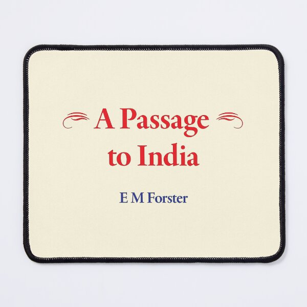 Item preview, E M Forster, A Passage to India, English Author, Classic Literature designed and sold by CharlottePlaceArt.