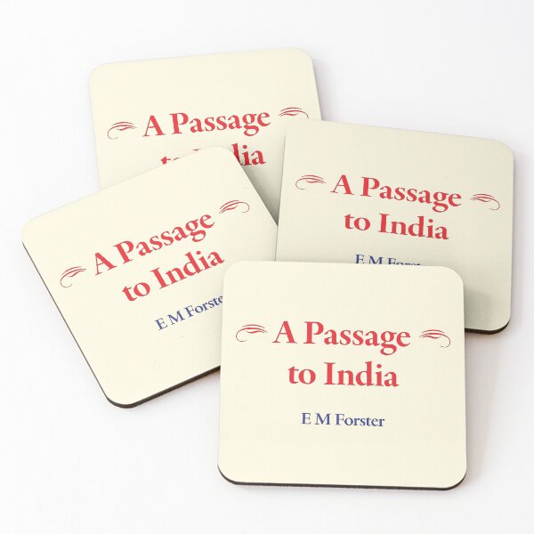 Item preview, E M Forster, A Passage to India, English Author, Classic Literature designed and sold by CharlottePlaceArt.