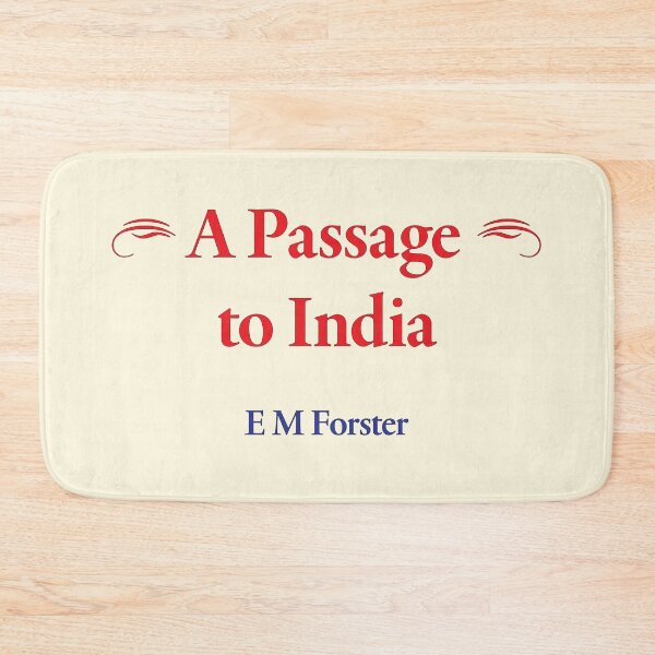 Item preview, E M Forster, A Passage to India, English Author, Classic Literature designed and sold by CharlottePlaceArt.