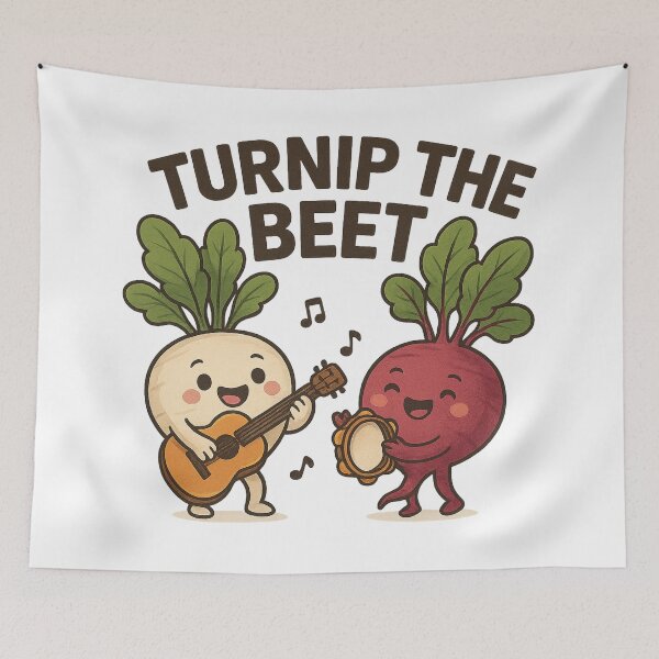 Item preview, Turnip The Beet designed and sold by Moons Studio.
