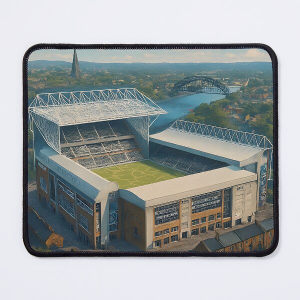 Item preview, St James’ Park – Newcastle United Daytime Aerial Poster designed and sold by WhisperFrame.