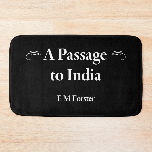 Item preview, E M Forster, A Passage to India, English Author, Classic Literature designed and sold by CharlottePlaceArt.