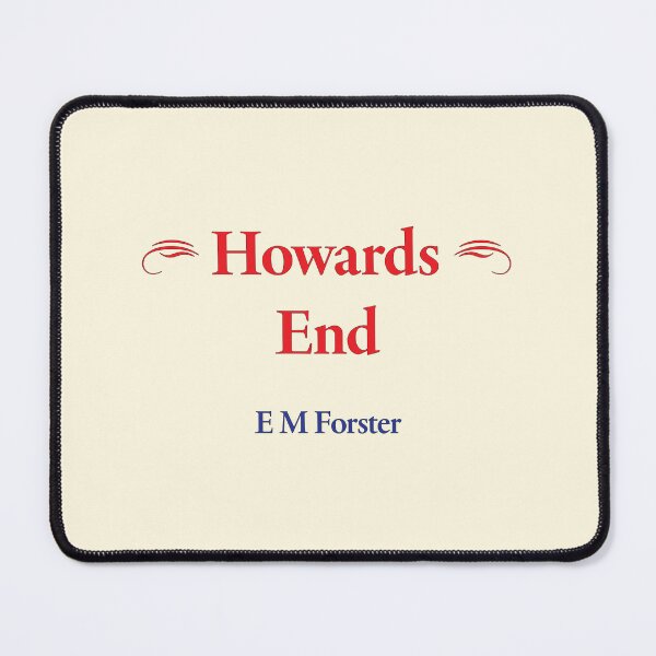 Item preview, E M Forster, Howard’s End, English Author, Classic Literature designed and sold by CharlottePlaceArt.