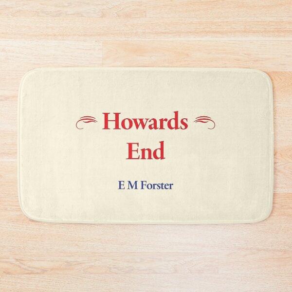 Item preview, E M Forster, Howard’s End, English Author, Classic Literature designed and sold by CharlottePlaceArt.