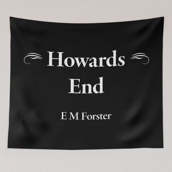 Item preview, E M Forster, Howard’s End, English Author, Classic Literature designed and sold by CharlottePlaceArt.