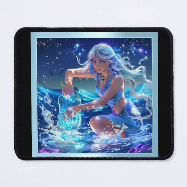 Item preview, Aquarius Zodiac – Rebel with a Cosmic Cause designed and sold by Zodilite.