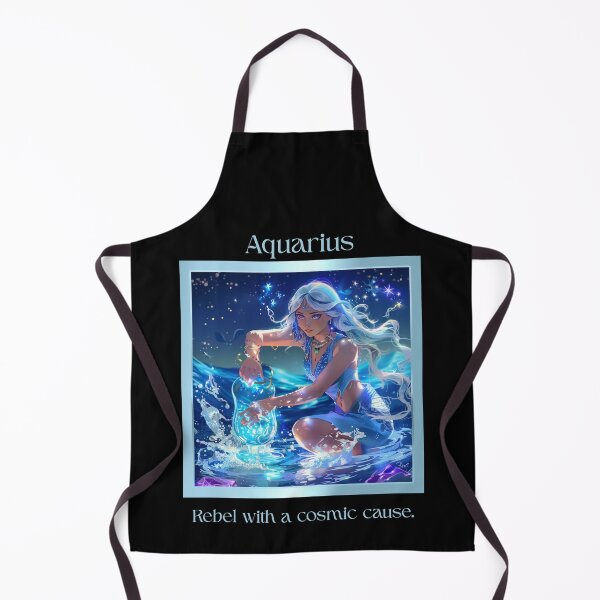 Item preview, Aquarius Zodiac – Rebel with a Cosmic Cause designed and sold by Zodilite.