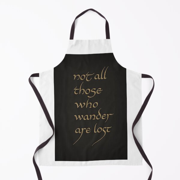 Item preview, Tengwar Calligraphy – Not All Those Who Wander Are Lost designed and sold by WhisperFrame.
