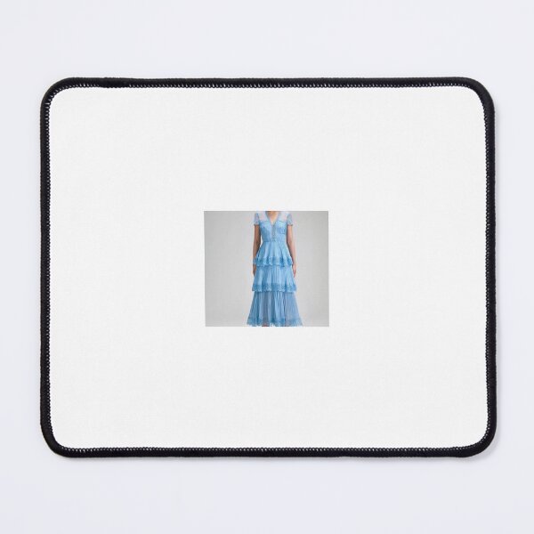 Item preview, Luxury romantic blue multi layered lace dress designed and sold by prosperity2025.