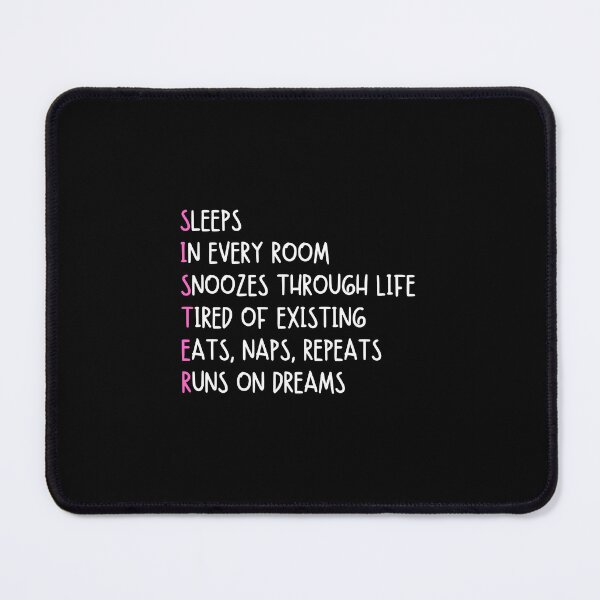 Item preview, SISTER - funny sister quotes designed and sold by mimiscreativity.