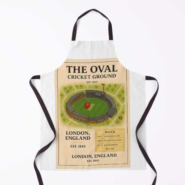 Item preview, The Oval – Ashes 2005 Cricket Poster | England v Australia | KP 158 designed and sold by WhisperFrame.